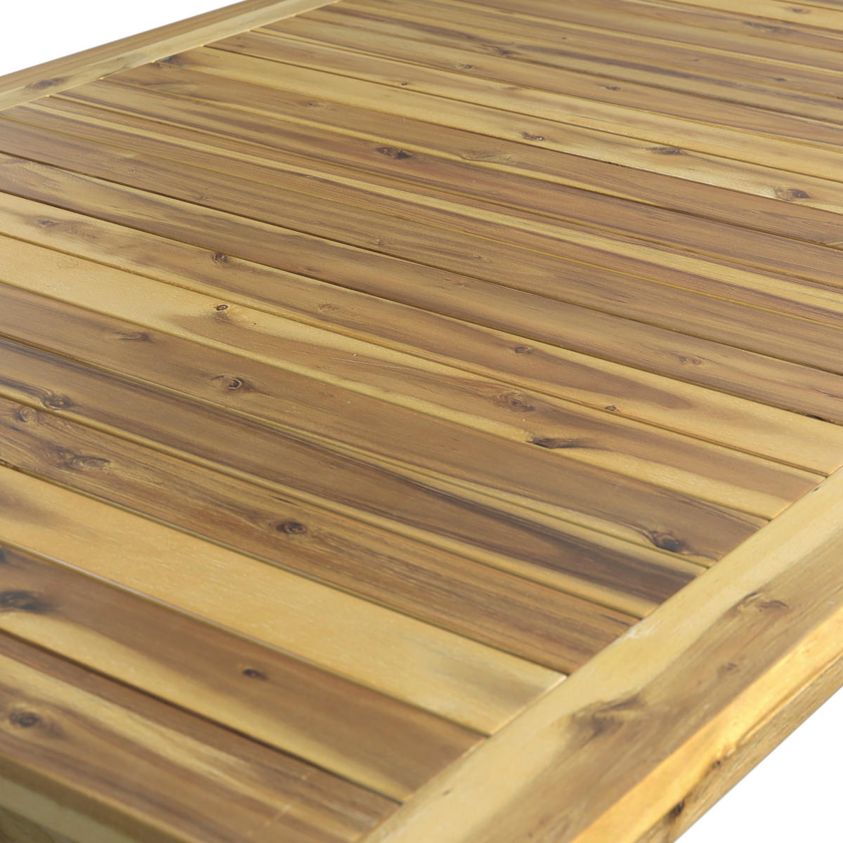 GARTENTISCH 180/100/76 cm  - Akaziefarben, Basics, Holz (180/100/76cm) - Ambia Garden