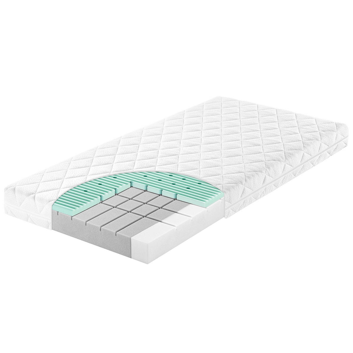KINDERMATRATZE 70/140 cm, Höhe ca. 10 cm  - Basics (70/140cm) - Julius Zöllner