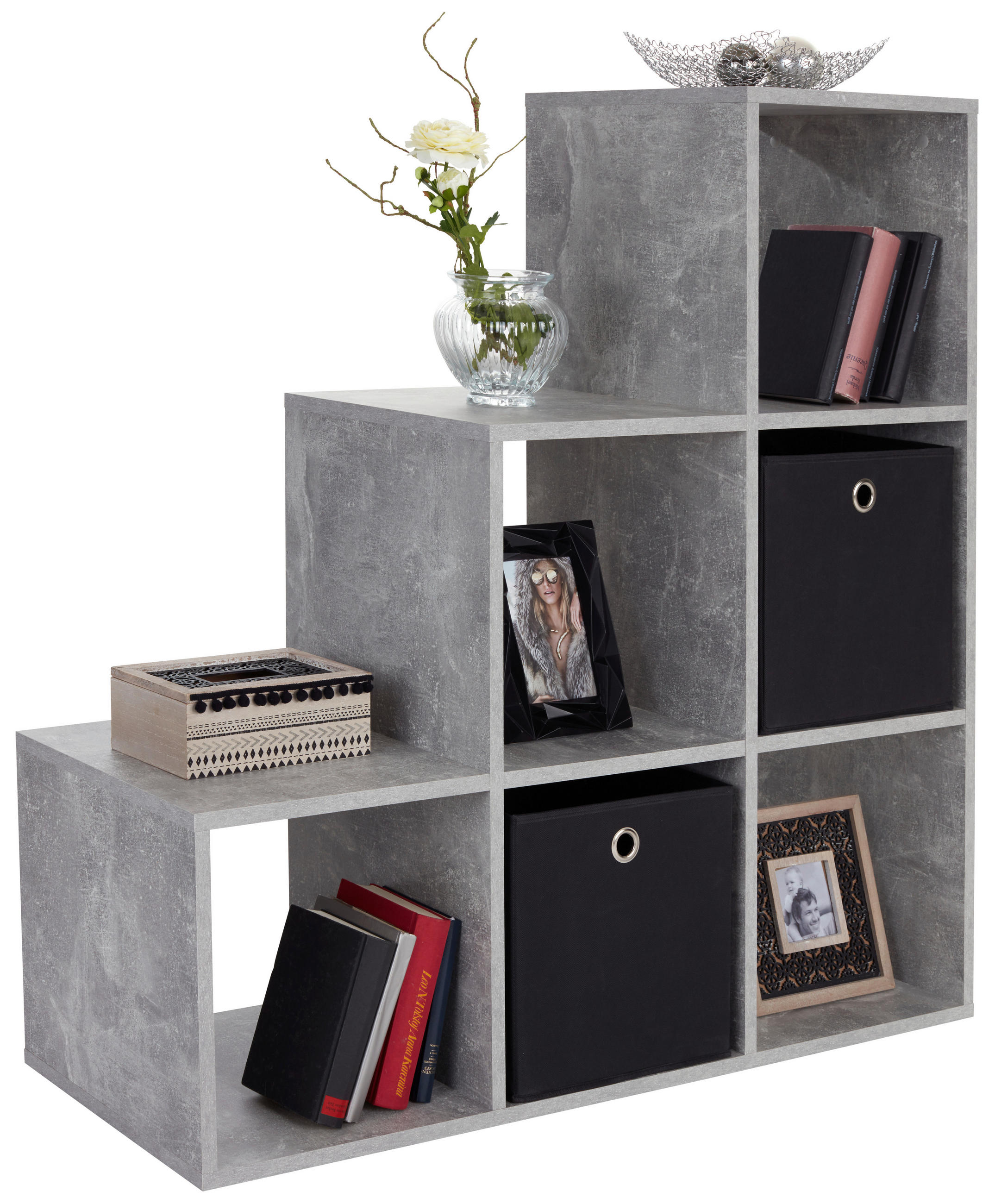 Raumteiler Pisa B: 112 cm Betonoptik