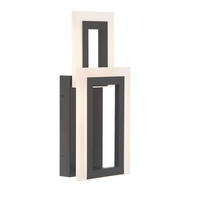 LED-WANDLEUCHTE    - Schwarz, Design, Kunststoff/Metall (40,6/17,6/10,2cm) - Elstead Lighting