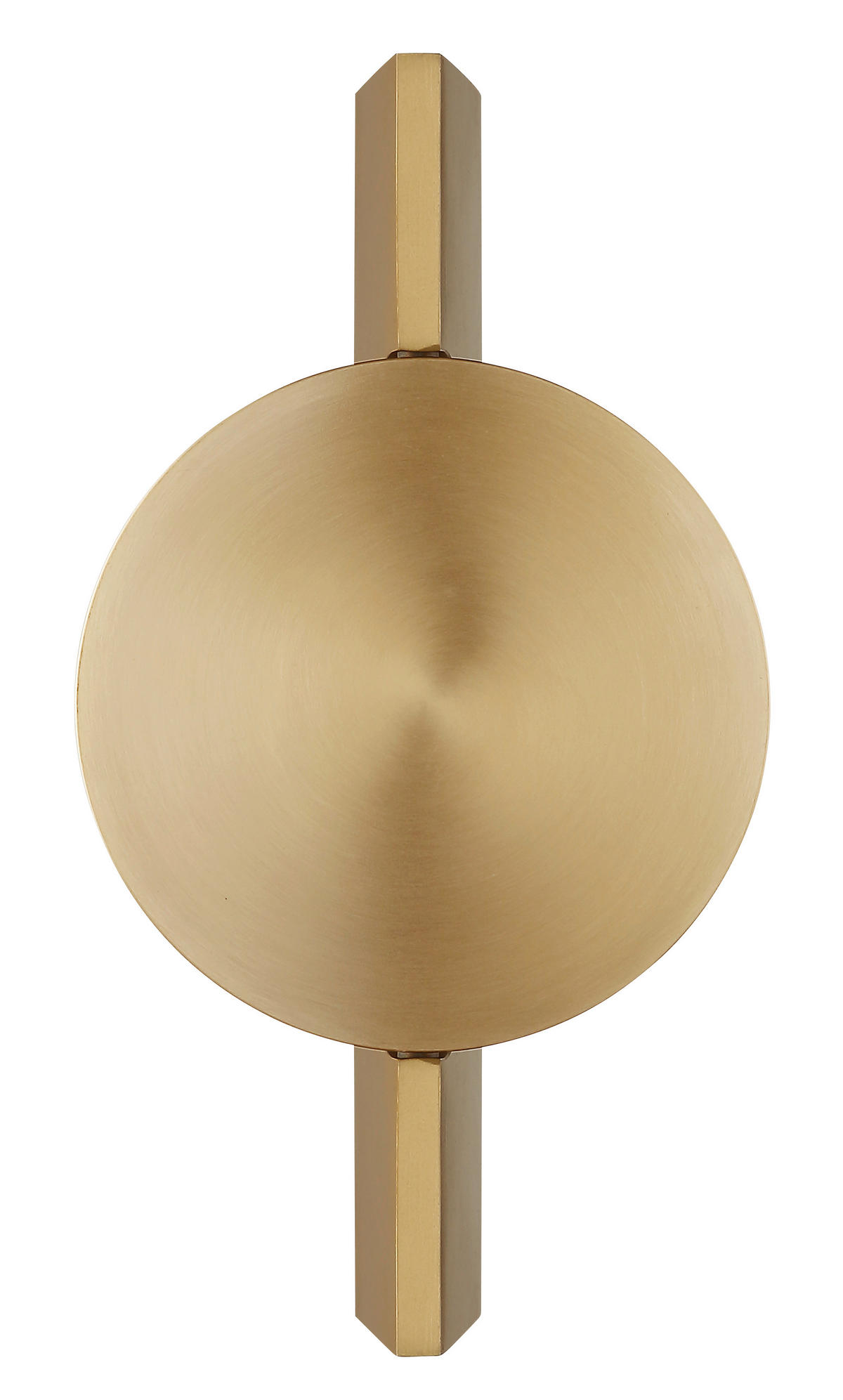 LED-WANDLEUCHTE Jasper 10/28 cm  - Messingfarben, Design, Metall (10/28cm) - Globo