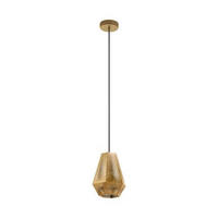 SVJETILJKA VISEĆA     24/27,5/20 cm   Chiavica  - boje mjeda, Konvencionalno, metal (24/27,5/20cm)