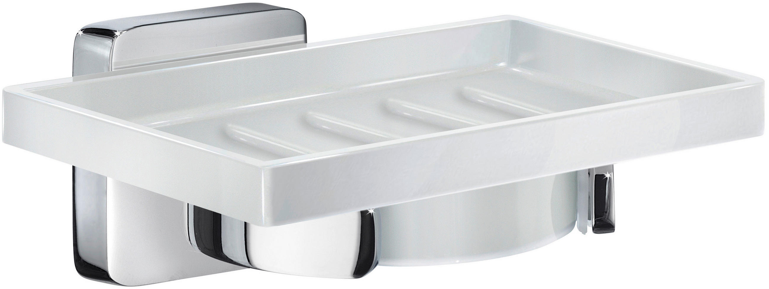SEIFENSCHALE Metall  - Chromfarben, Basics, Metall (10/17,4/5,2cm)