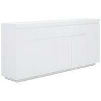 SIDEBOARD  in 200/89/40 cm  - Weiß Hochglanz, Design, Holzwerkstoff (200/89/40cm) - Xora