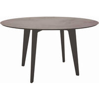 GARTENTISCH 134/134/75 cm Metall, Kunststoff rund  - Anthrazit/Graubraun, Basics, Kunststoff/Metall (134/134/75cm) - Stern