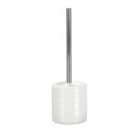 WC KEFE-SZETT fém  műanyag   - ezüst/fehér, Konventionell, műanyag/fém (38/10,8cm) - Kleine Wolke