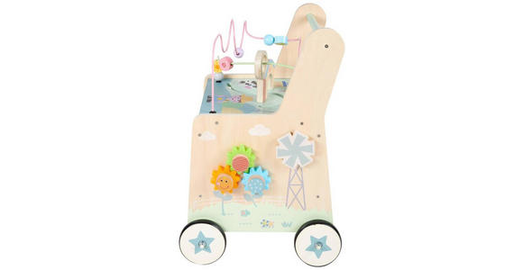 LAUFLERNWAGEN  - Multicolor, Trend, Holz/Metall (31/35/50cm) - My Baby Lou