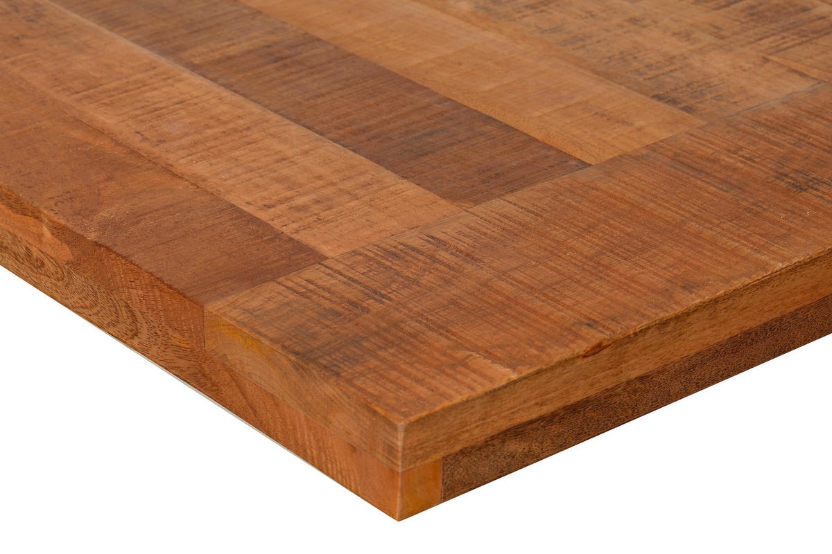 ESSTISCH in Holz 180/90/80 cm  - Hellbraun/Weiß, ROMANTIK / LANDHAUS, Holz (180/90/80cm) - Landscape