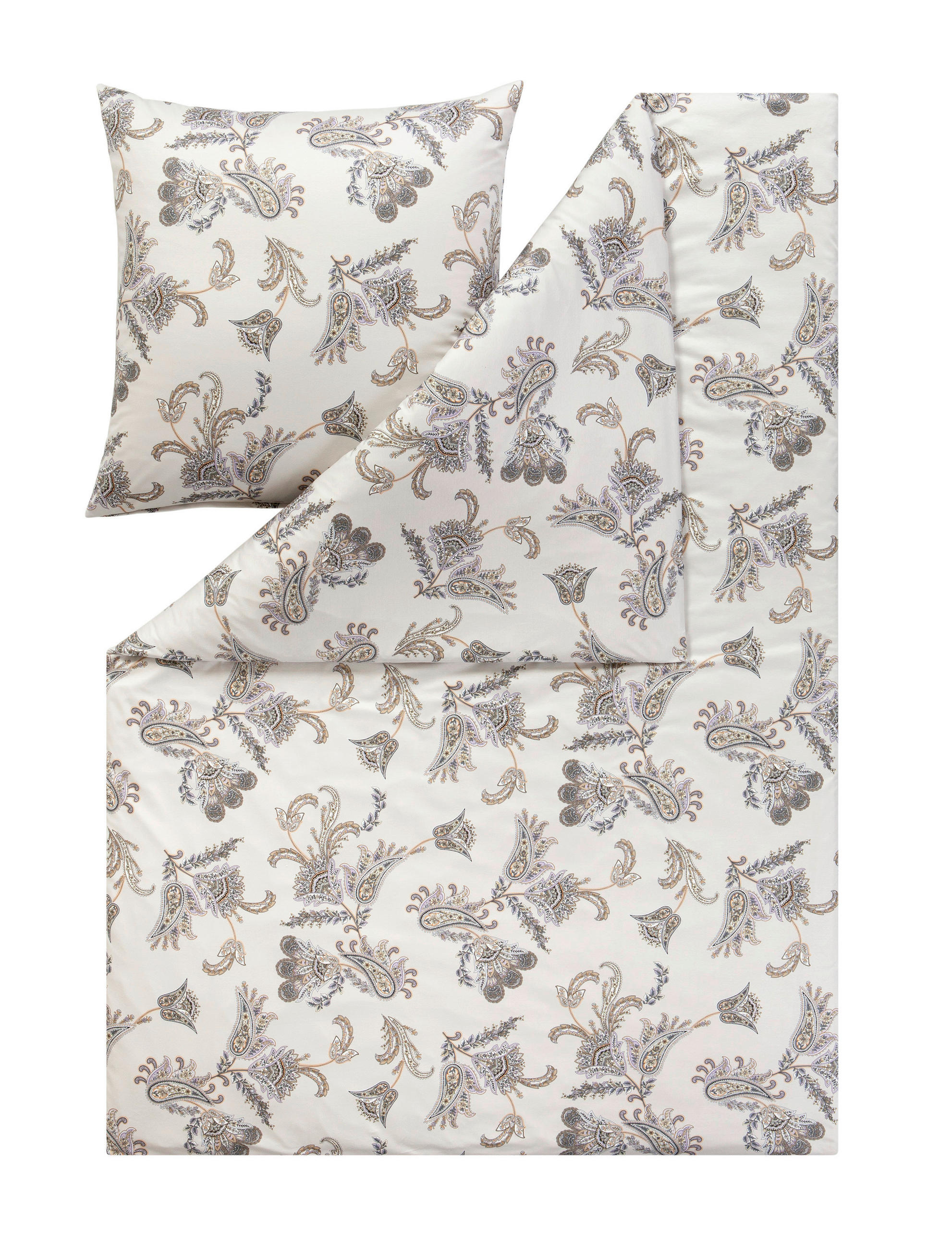 BETTWÄSCHE Agneta Interlock-Jersey 135/200 cm  - Creme, KONVENTIONELL, Textil (135/200cm) - Estella