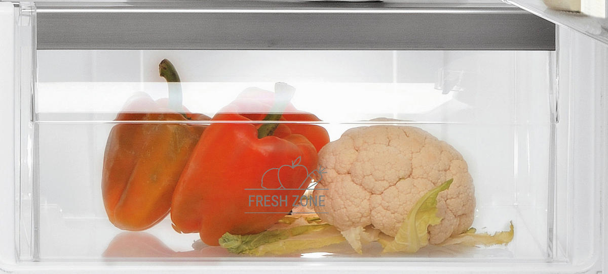 KÜHLSCHRANK 54/122/54,5 cm KSI 12VS2  - Weiß, Basics, Metall (54/122/54,5cm) - Bauknecht