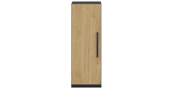 KOMMODE in 40/112,5/41,9 cm - Weiß/Hickory, Design, Holzwerkstoff/Metall (40/112,5/41,9cm) - Moderano