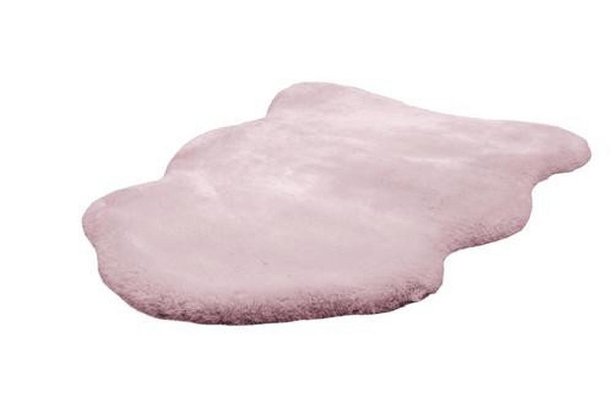 HOCHFLORTEPPICH 60/90 cm Rosa  - Rosa, Trend, Textil (60/90cm) - Kayoom