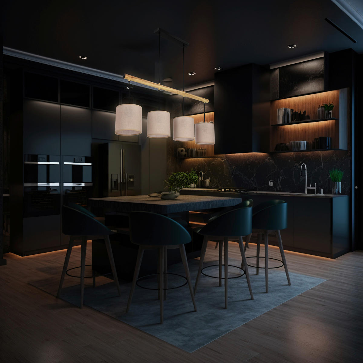 PENDELLEUCHTE 86/15/130 cm  - Beige/Schwarz, Natur, Kunststoff/Metall (86/15/130cm)