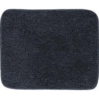 BIDET-VORLEGER Melange Dunkelgrau 50/60 cm  - Dunkelgrau, Basics, Kunststoff/Textil (50/60cm) - Grund
