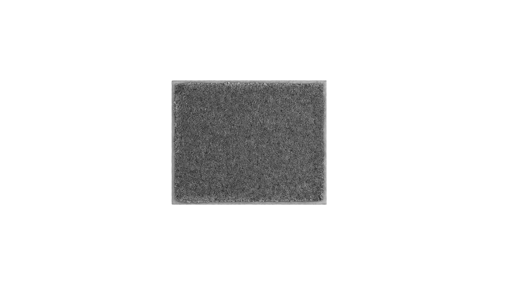 BADTEPPICH ROMAN Anthrazit 40/50 cm  - Anthrazit, Basics, Kunststoff/Textil (40/50cm) - Grund