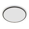 LED-DECKENLEUCHTE Superslim CL550 25/25/2,3 cm   - Schwarz, Basics, Metall (25/25/2,3cm)