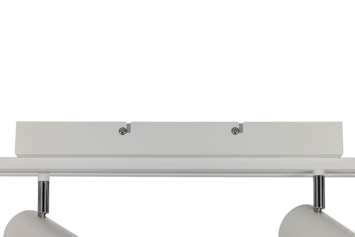 STRAHLER Chason 140/8/14,5 cm   - Weiß, Basics, Kunststoff/Metall (140/8/14,5cm) - Novel