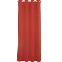 ÖSENVORHANG blickdicht  - Rostfarben, Basics, Textil (140/250cm) - Esprit