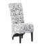 STUHL Chenille Grau, Multicolor - Multicolor/Schwarz, Trend, Holz/Textil (50/109/71cm) - Ambia Home STUHL Chenille Grau, Multicolor - Multicolor/Schwarz, Trend, Holz/Textil (50/109/71cm) - Ambia Home