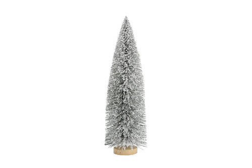 KUNSTPFLANZE - Weiß/Grün, Basics, Holz/Kunststoff (ca. 35 cmcm) - X-Mas