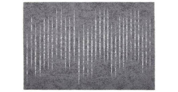 FUßMATTE 60/90 cm - Dunkelgrau/Hellgrau, Basics, Textil (60/90cm) - Esposa