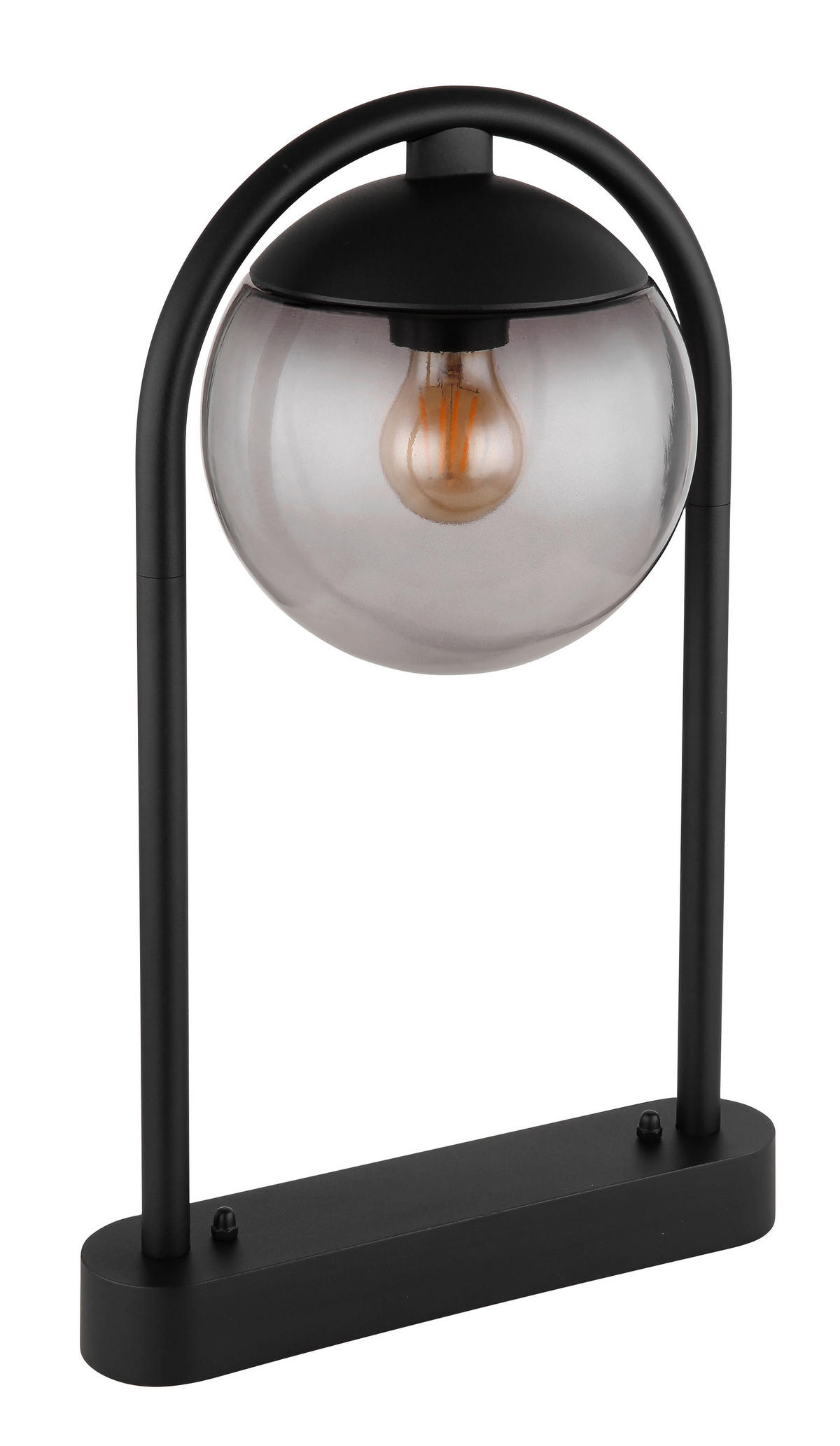 AUSSENWANDLEUCHTE - Schwarz, Basics, Glas/Metall (32/50cm) - Globo
