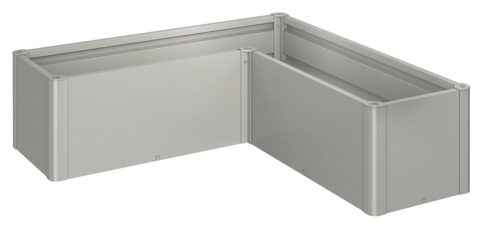 HOCHBEET Belvedere  - Grau, Basics, Metall (152/152cm) - Biohort