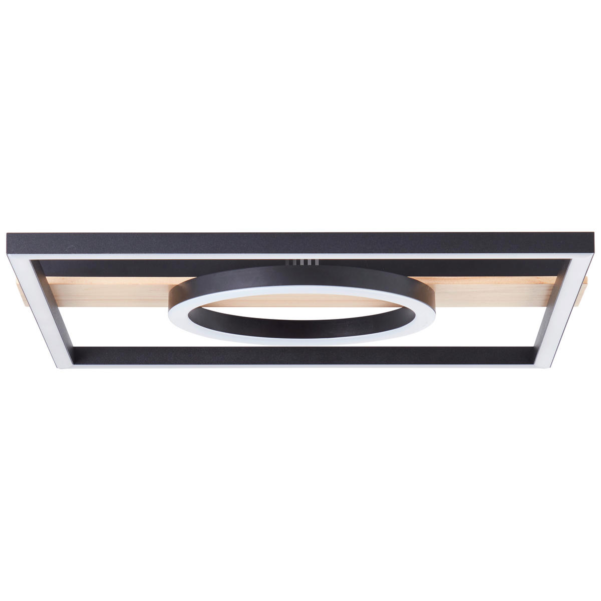 LED-PANEEL  - Schwarz/Braun, Design, Holz/Kunststoff (5/42/40cm) - Brilliant