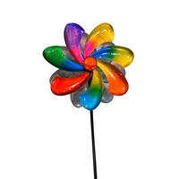 MORIȘCĂ DE VÂNT - lila/albastru, Lifestyle, metal (29,5/122/13cm)