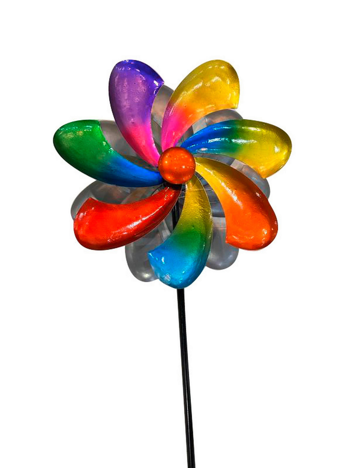 MORIȘCĂ DE VÂNT - lila/albastru, Lifestyle, metal (29,5/122/13cm)