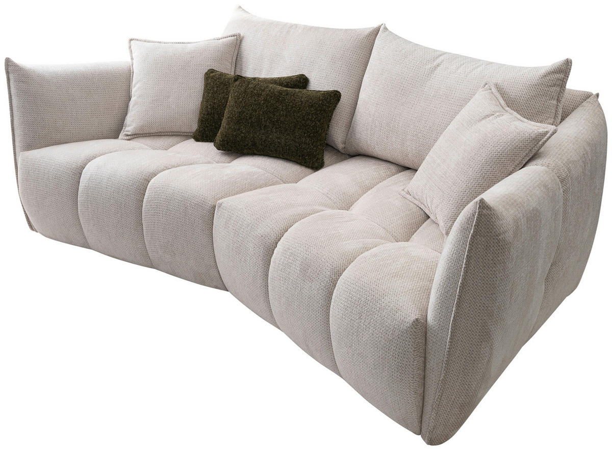 3-SITS SOFFA i  - svart, Design, textil/plast (240/88/124cm) - Stylife