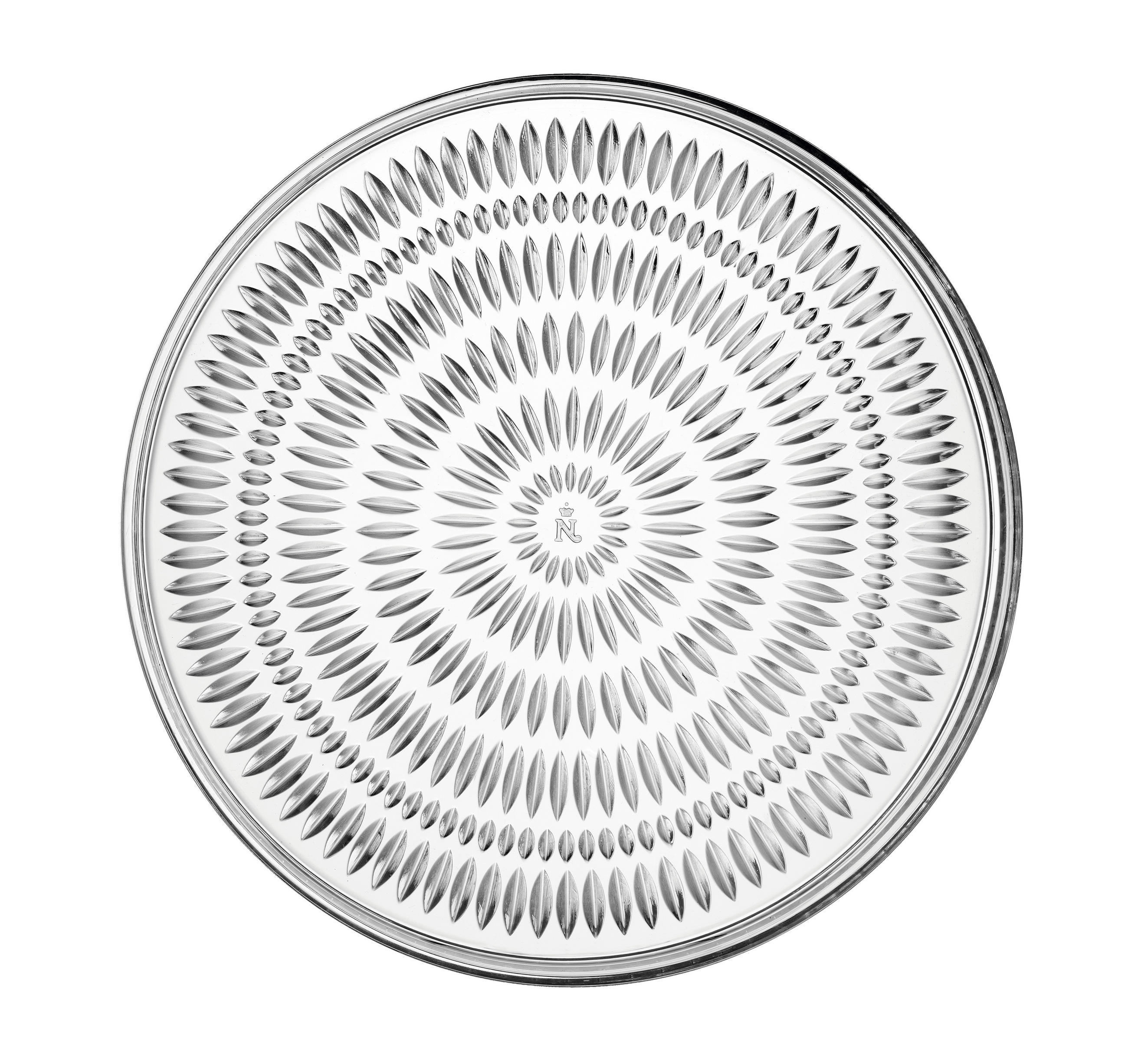 SERVIERPLATTE - Klar, Basics, Glas (1,2kg) - Nachtmann