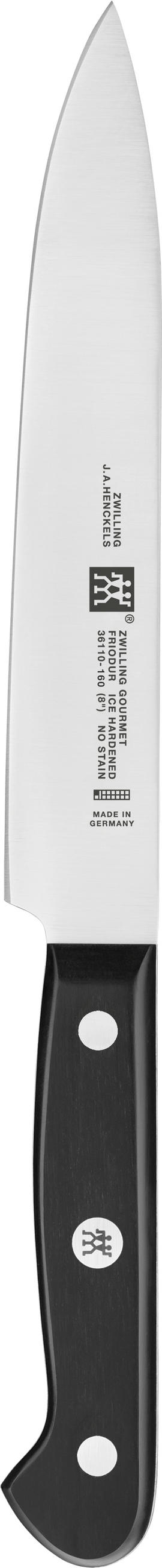 FLEISCHMESSER ZWILLING® GOURMET  - Silberfarben/Schwarz, Basics, Kunststoff/Metall - Zwilling