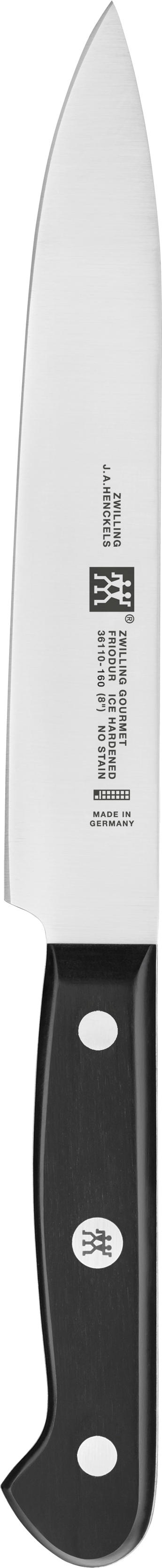 FLEISCHMESSER  16 cm  - Silberfarben/Schwarz, Basics, Kunststoff/Metall - Zwilling