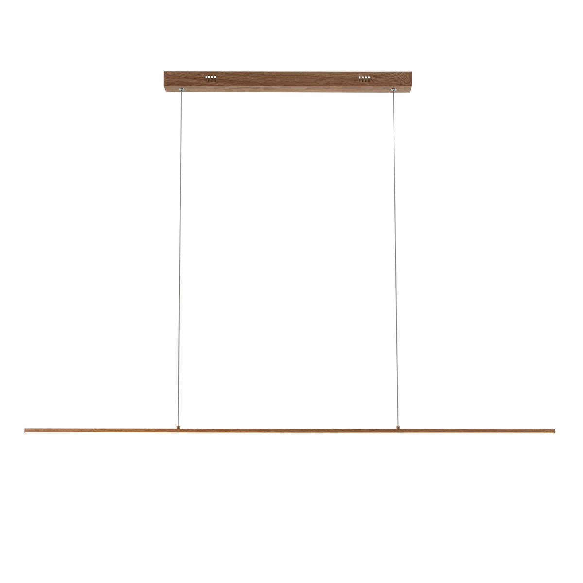 LED LUSTER    120,5/2/200 cm    - tamnobraon, Osnovno, metal (120,5/2/200cm)