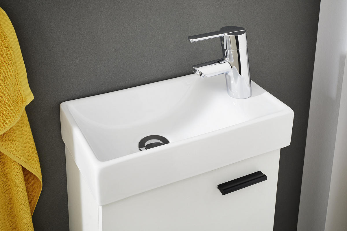 GÄSTEBAD 40 cm  - Weiß, KONVENTIONELL, Holzwerkstoff (40cm) - Xora