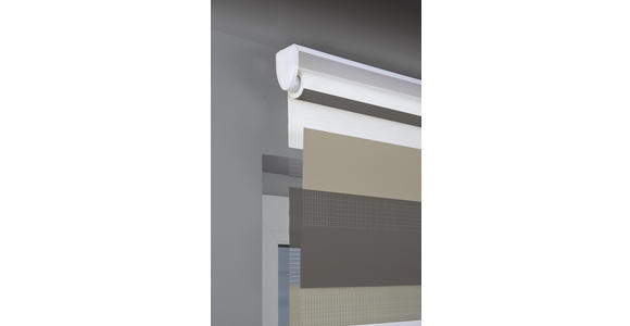 DUOROLLO - Hellbraun/Dunkelbraun, Design, Textil (60/160cm) - Homeware