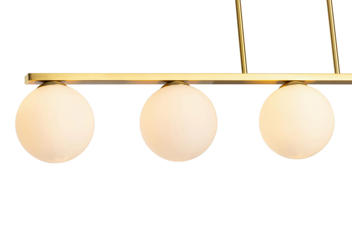 HÄNGELEUCHTE 113/15/60 cm  - Weiß, Trend, Glas (113/15/60cm) - Collett's Monde