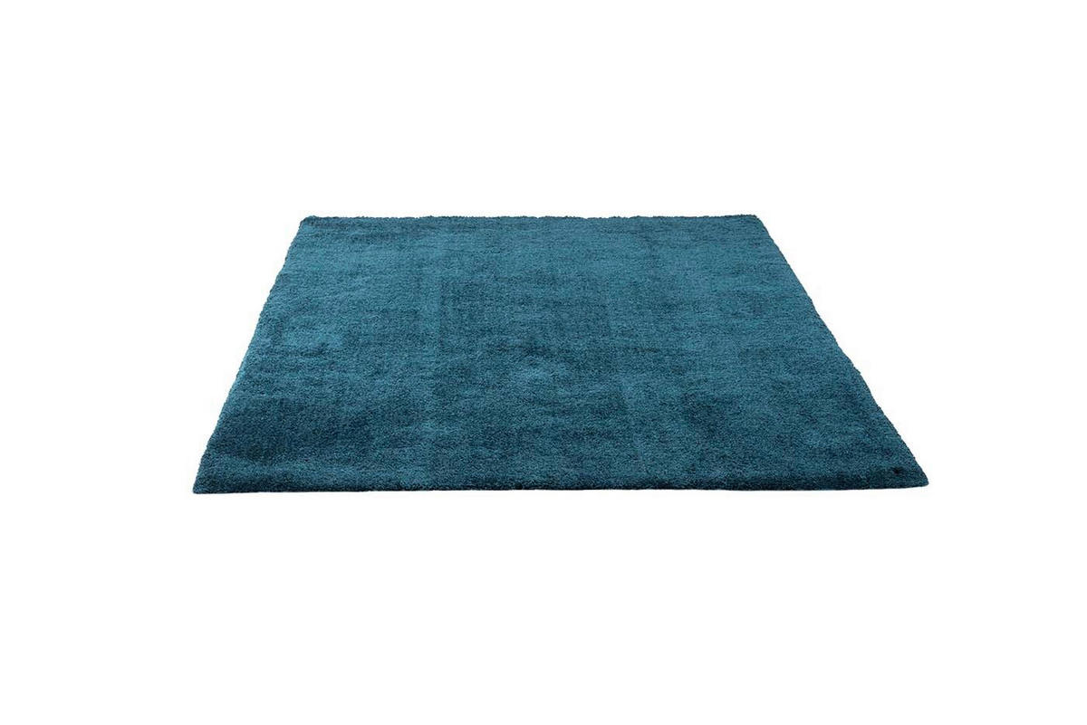 TEPIH VISOKOG FLORA 140/200 cm   boje petroleja  Cozy  - boje petroleja, Basics, tekstil (140/200cm) - Tom Tailor