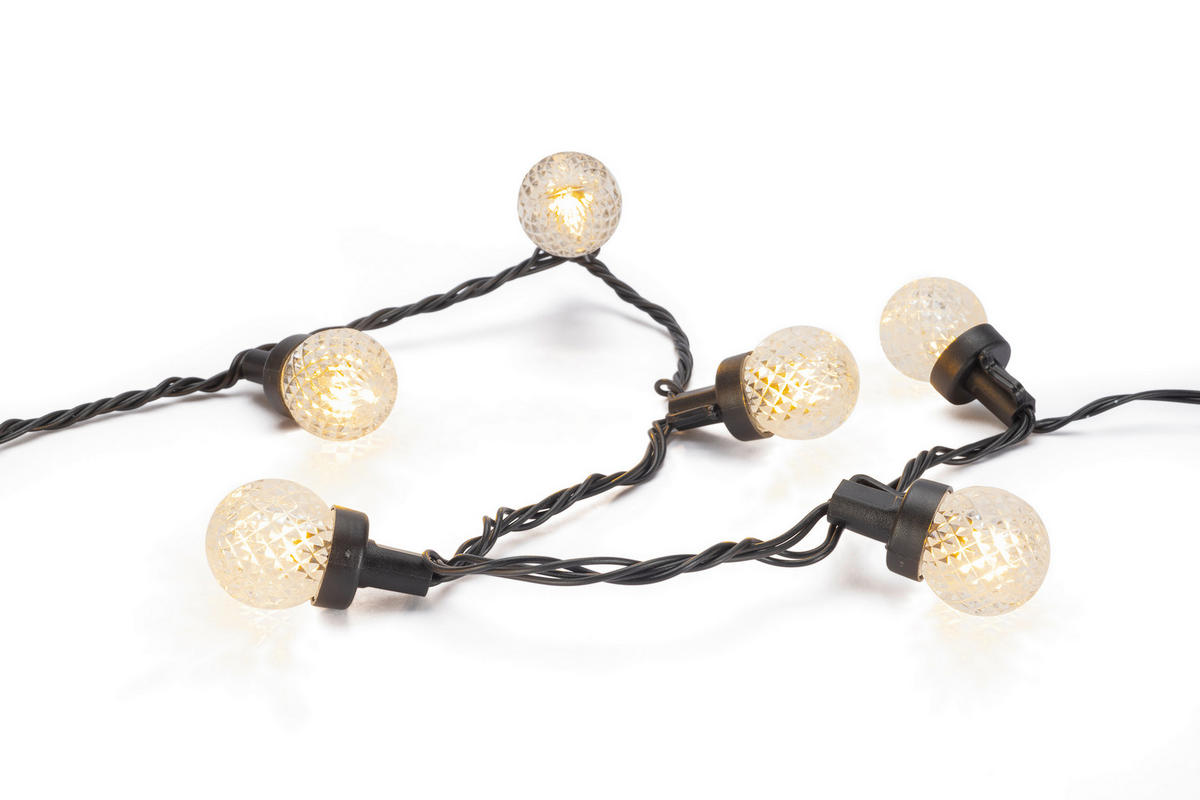 LICHTERVORHANG - Dunkelgrün, Basics, Kunststoff (1000cm)