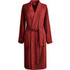 BADEMANTEL S Unisex  - Rot, Basics, Textil (Snull) - Bio:Vio