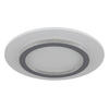 LED-DECKENLEUCHTE 35/5,5 cm   - Klar/Hellgrau, Design, Kunststoff/Metall (35/5,5cm) - Globo