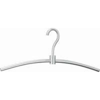 KLEIDERBÜGEL Metall  - Edelstahlfarben, Design, Metall (45cm) - Zack