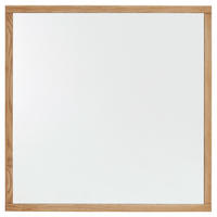 WANDSPIEGEL 79/79/2 cm    in quadratisch  - Wildeiche, Natur, Glas/Holz (79/79/2cm) - Linea Natura