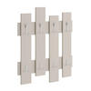 WANDGARDEROBE  in Sandfarben  - Sandfarben, Design, Holzwerkstoff (64/81/4cm) - Livetastic