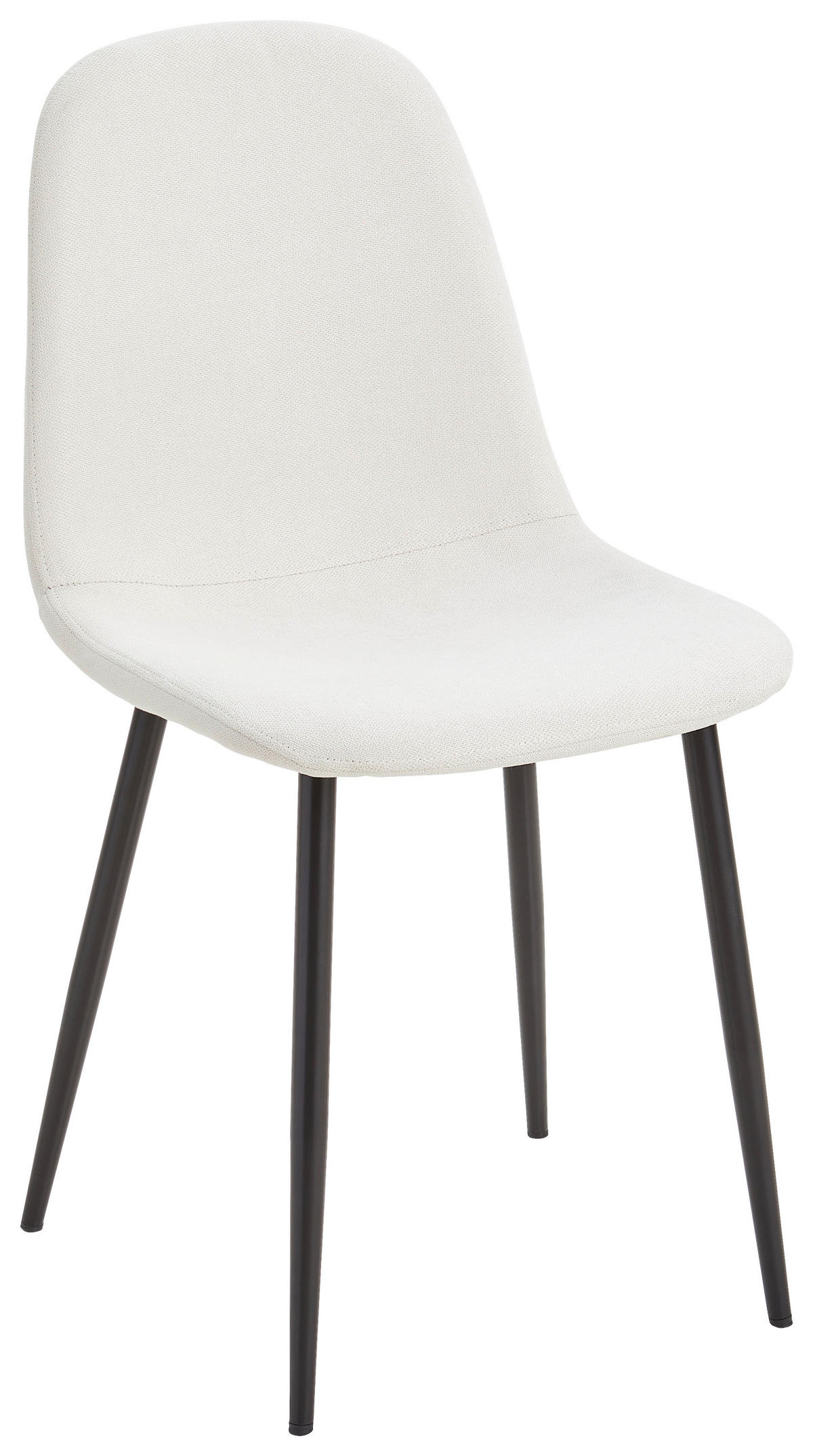 ŽIDLE, krémová - černá/krémová, Basics, kov/textil (43/85/54cm) - P & B
