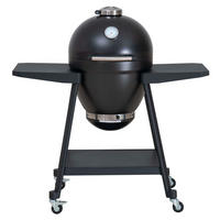HOLZKOHLEGRILL - Schwarz, Basics, Metall (115/118/65cm) - Modante