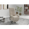 RELAXSESSEL in Textil Sandfarben  - Sandfarben/Schwarz, KONVENTIONELL, Textil/Metall (74/112/82cm) - Sit & More