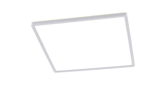 LED-DECKENLEUCHTE Giga 42/42/2,9 cm  - Weiß, Basics, Kunststoff (42/42/2,9cm) - Novel