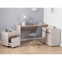 ROLLCONTAINER 43/57/43 cm  - Kaschmir/Eiche Artisan, Modern, Holzwerkstoff/Kunststoff (43/57/43cm) - MID.YOU